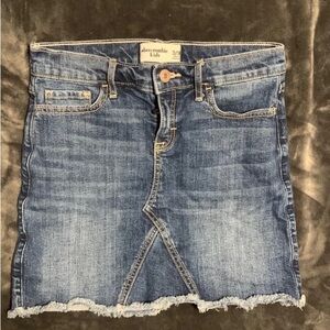 Abercrombie kids Jean skirt